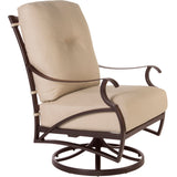 63156-SR Belle Vie Copper Creek Swivel Rocker Lounge Chair