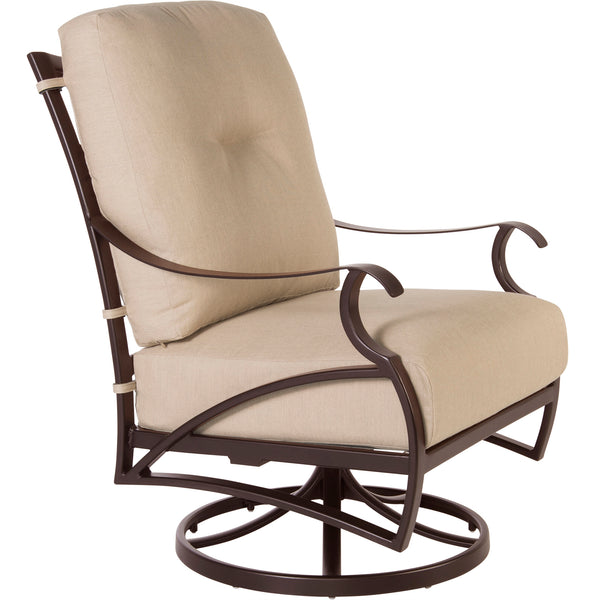63156-SR Belle Vie Copper Creek Swivel Rocker Lounge Chair