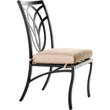 6351-S Belle Vie Carbon Black Dining Side Chair