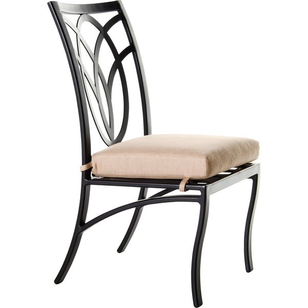 6351-S Belle Vie Carbon Black Dining Side Chair