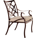 6853-A: Grand Cay Copper Creek Dining Arm Chair