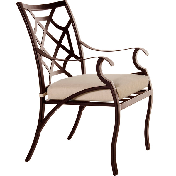 6853-A: Grand Cay Copper Creek Dining Arm Chair