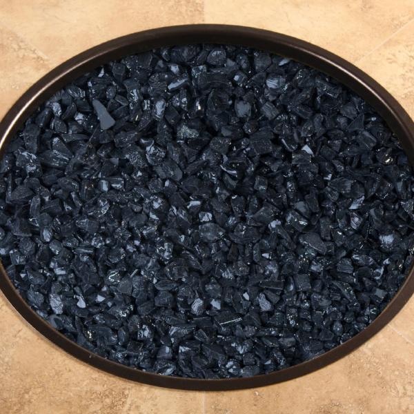 Black 6lb. Crushed Glass Kit