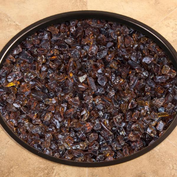 Coffee 6lbs. Crushed Glass Kit